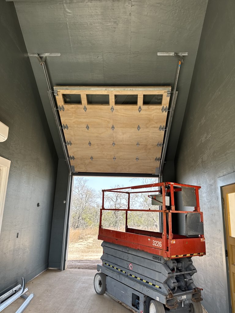 Interior View Residential Garage Doors 011